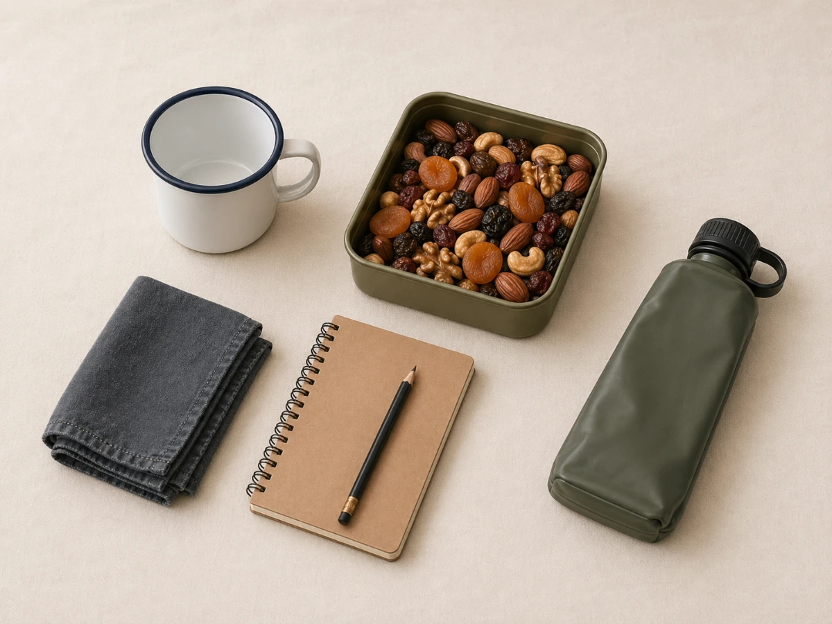Camp Kitchen travel items
